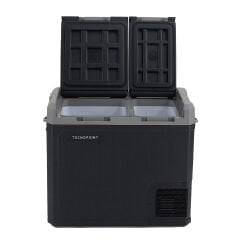 Tecnopoint TC21-18 Çift Kapaklı Oto Buzdolabı 50 Litre(220 V Adaptör Ekstradır İstenirse 1500 Tl Ekstra Ücreti Vardır.)