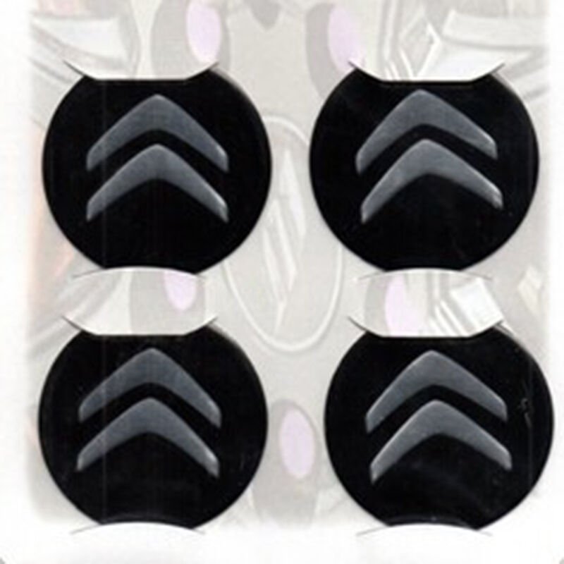 Citroen Siyah Uyumlu Yedek Parça  Alüminyum Yapıştırma Jant Göbeği 4Lü 60mm