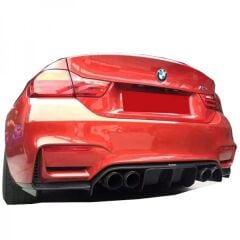 Bmw F80 M3 2012-2018 Uyumlu Yedek Parça Vorsteiner Köşe Flaplar Fiber Boyalı