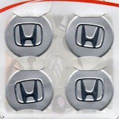 Honda Uyumlu Yedek Parça Gri Alüminyum Yapıştırma Jant Göbeği 4Lü 60mm