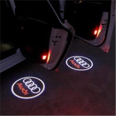 Audi Uyumlu Yedek Parça Kapı Altı Delmeli Hayalet Logo