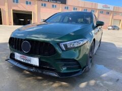 W177 A Serisi AMG Donanım Uyumlu Ön Lip Piano Black Parlak Siyah