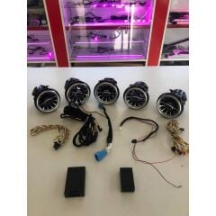 Mercedes Cla W117 Uyumlu Yedek Parça Işıklı Ön Havalandırma Seti