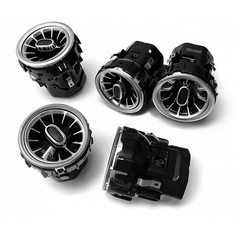 Mercedes C W205 2014+ / GLC W253 2015+ Uyumlu Yedek Parça Işıklı Ön Havalandırma ( 3 Renk )