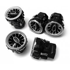 Mercedes C W205 2014+ / GLC W253 2015+ Uyumlu Yedek Parça Işıklı Ön Havalandırma ( 64 Renk )