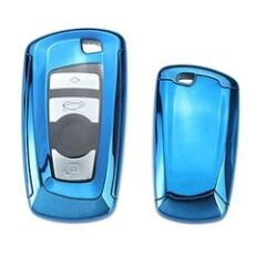 Bmw F20 Uyumlu Yedek Parça 2 Parça Silikon Kumanda Kabı Mavi