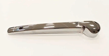 Volkswagen Golf 7 - 7.5 2013-2020 Uyumlu Yedek Parça Arka Silecek Kaplama - Krom