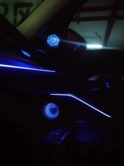 Bmw 3 Serisi G20 Uyumlu Yedek Parça Kapı Hoparlörü & Twetter Ve Işıklı Ambians Kapaklar ( 11 renk)