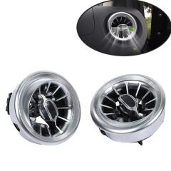 Mercedes Vito 2018-2021 Uyumlu Yedek Parça Ön Havalandırma Air Vent Işıklı 7 Renk