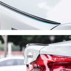 Bmw 5 Serisi G30 Uyumlu Yedek Parça Hybrid Spoiler - Piano Black (Parlak Siyah)