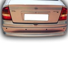 Opel Astra G HB 1998 - 2003 Uyumlu Yedek Parça Arka Tampon Eki Boyalı