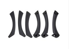 Bmw 3 Serisi E90 2005-2012 Uyumlu Yedek Parça Kapı Kolçak Siyah (6 Parça)