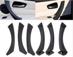 Bmw 3 Serisi E90 2005-2012 Uyumlu Yedek Parça Kapı Kolçak Siyah (6 Parça)
