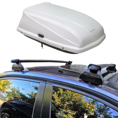 Toyota Land Crusier 2002-2010 Uyumlu Yedek Parça Ara Atkı + Port Bagaj 250 Lt Beyaz