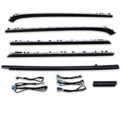 Mercedes S W223 2021+ Uyumlu Yedek Parça 64 Renk İç Ambiyans (Orijinal Trimleri ve Yürüyebilen Led)