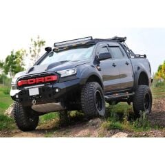 Ford Ranger Uyumlu Yedek Parça Off Road 2012-2021 Çelik Ön Tampon Koruma AQM4WD S50