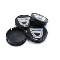 Dacia Uyumlu Yedek Parça Siyah Jant Göbeği