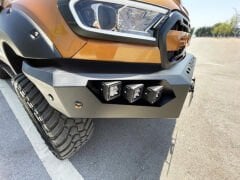 Ford Ranger Uyumlu Yedek Parça 2015-2021 Off Road Çelik Ön Tampon Koruma AQM4WD M50