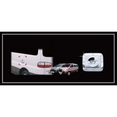 Hyundai Starex 1997-2007 Uyumlu Yedek Parça Depo Kapağı Kaplama Krom