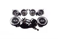 Mercedes W213 E Serisi 2016-2017 Uyumlu Yedek Parça 64 Renk Ön Havalandırma Menfez Seti Ambiyans Set