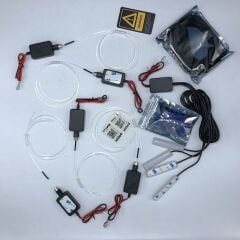 Universal Telefon Kontrollü Araç İçi Ambiyans Seti