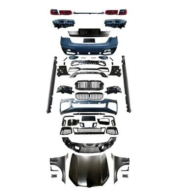 Bmw 7 Serisi G11 To G12 Uyumlu Yedek Parça Facelift Body Kit ( Far Stop Bagaj Çamurluk Kaput Dahil )