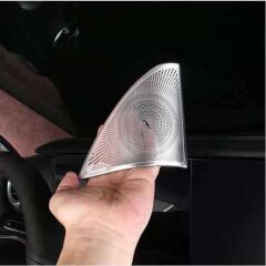 Mercedes W213 Uyumlu Yedek Parça Burmester Tweeter Kapağı Üçgen 2 Parça