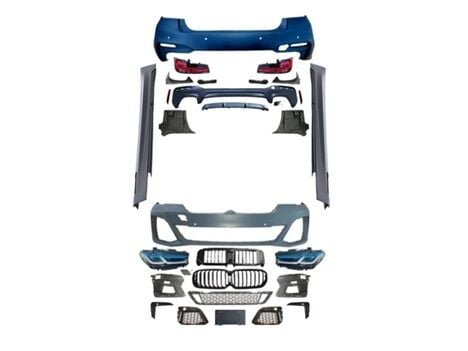 Bmw G30 (2017-2019) İçin 2020+ Uyumlu Yedek Parça Lci M-Tech Facelift Body Kit