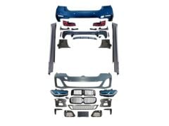 Bmw G30 (2017-2019) İçin 2020+ Uyumlu Yedek Parça Lci M-Tech Facelift Body Kit