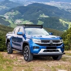 Ford Ranger Uyumlu Yedek Parça 2006+ Off Road Ön Tampon Koruma Demiri Siyah (Tekli Bıyık) AQM4WD PST20