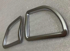 Toyota Corolla 2014+ Uyumlu Yedek Parça Göğüslük Menfez Kaplama 2 Parça - Silver