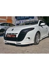 Renault Megane 3 Uyumlu Yedek Parça Coupe Delikli Ön Tampon Eki