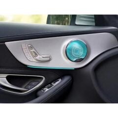 Mercedes C Serisi W205 Uyumlu Yedek Parça 3 Renk Işıklı Hoparlör Kapağı