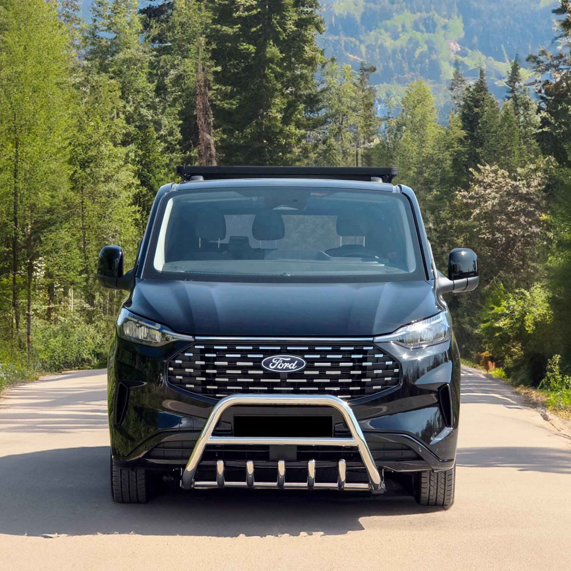 Ford Ranger Uyumlu Yedek Parça 2006+ Off Road Krom Karterli Ön Koruma Ön Tampon Koruma Demiri Informplus AQM4WD PWT02