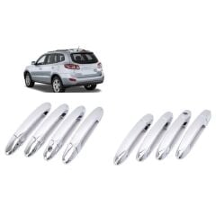 Hyundai Santa Fe 2006-2012 Uyumlu Yedek Parça Kapı Kolu Abs Krom