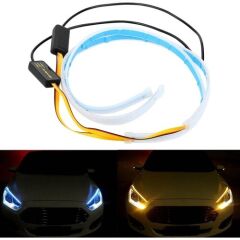 Gündüz Kayar Far Ledi 60cm Fonksiyonlu Sarı Beyaz İki Renkli