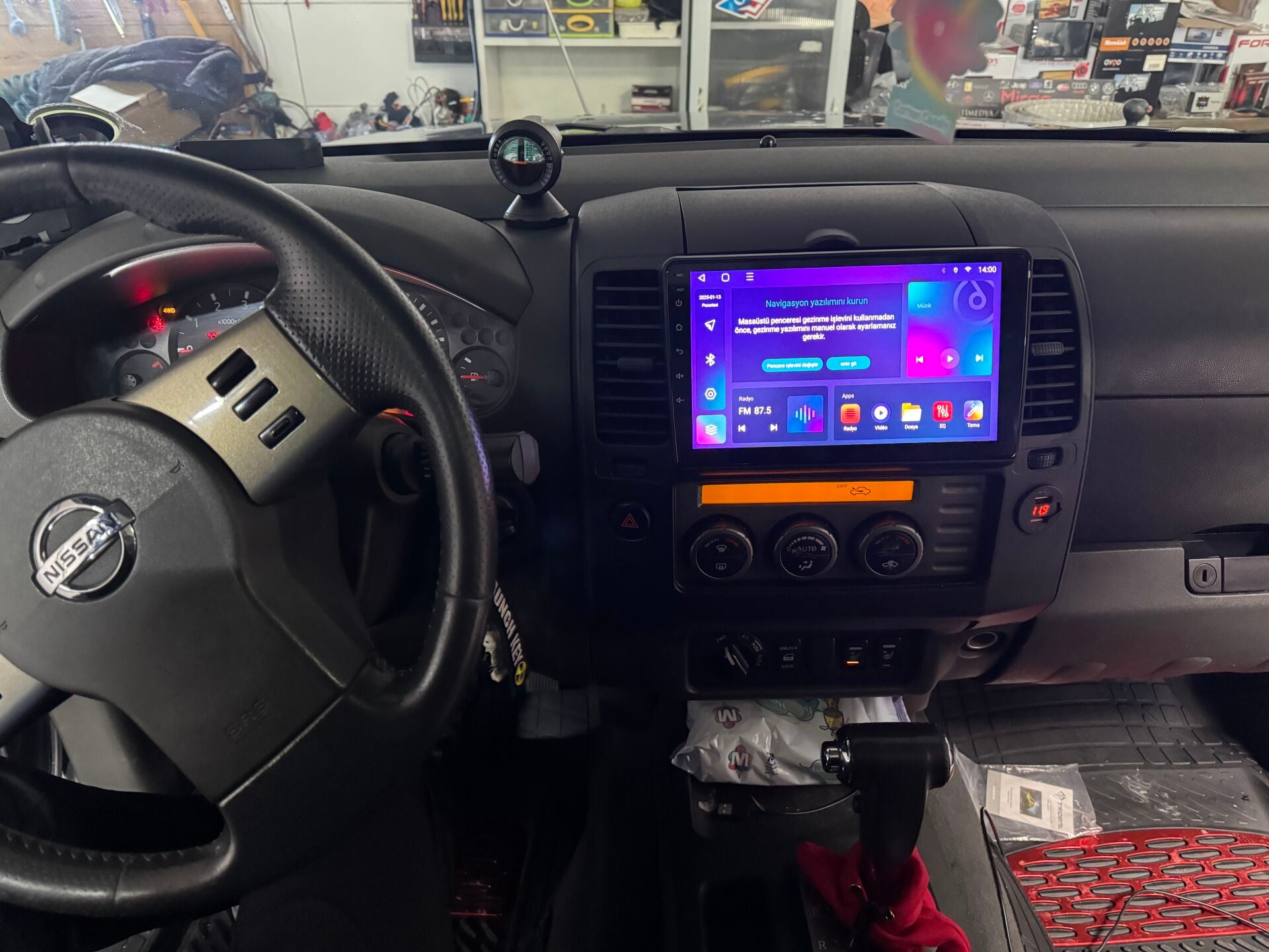 Nissan Navara Multimedya Carplay+And.Auto 4+64gb