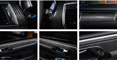 Porsche Macan 2014-2017 Uyumlu Karbon Fiber Kaplama Seti