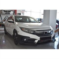 Honda Civic Fc5 Uyumlu Yedek Parça 2016-2020 Turbo Body Kit Ön Ek