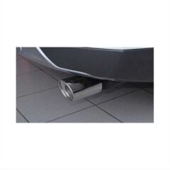Honda CR-V Uyumlu Yedek Parça 2012-2017 Oval Egzoz Nikelaj