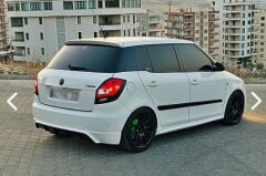 Skoda Fabia Uyumlu Yedek Parça Arka Tampon Eki