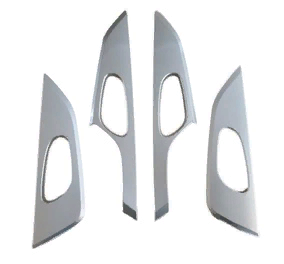 Nissan X-Trail 2014-2017 Uyumlu Yedek Parça Kapı Kolçak Kaplaması Silver