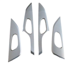 Nissan X-Trail 2014-2017 Uyumlu Yedek Parça Kapı Kolçak Kaplaması Silver