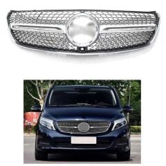 Mercedes W447 Vito Uyumlu Yedek Parça Diamond Panjur Krom
