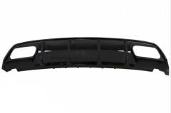 Mercedes W176 2016-2018 A45 Uyumlu Yedek Parça Difüzör & Egzoz Seti (Parlak Siyah) - Siyah Egzoz İle (Amg Paket İçin)