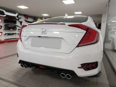 Honda Civic Uyumlu Yedek Parça 2016-2021 Fc5 Led Spoiler