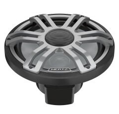 Hertz HMX-8S-LD-G Marine 20cm. Siyah Ledli Koaksiyal Hoparlör