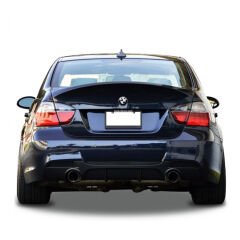 Bmw E90 3 Serisi 2006-2012 Uyumlu Yedek Parça M Performance Difüzör Plastik Boyasız