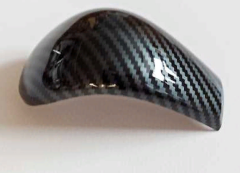 Nissan Qashqai 2014-2020 Uyumlu Yedek Parça Vites Topuzu Kaplama - Karbon (otomatik Vites)