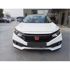 Honda Civic Fc5 Uyumlu Yedek Parça 2016-2020 Makyajlı Kasa Ön Tampon Mugen Ön Ek